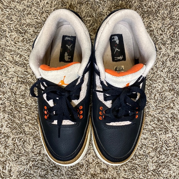 Nike Air Jordan 3 Retro Desert Elephant Boy's Sneakers 4.5 - Picture 4 of 13